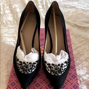 Tory Burch suede pump